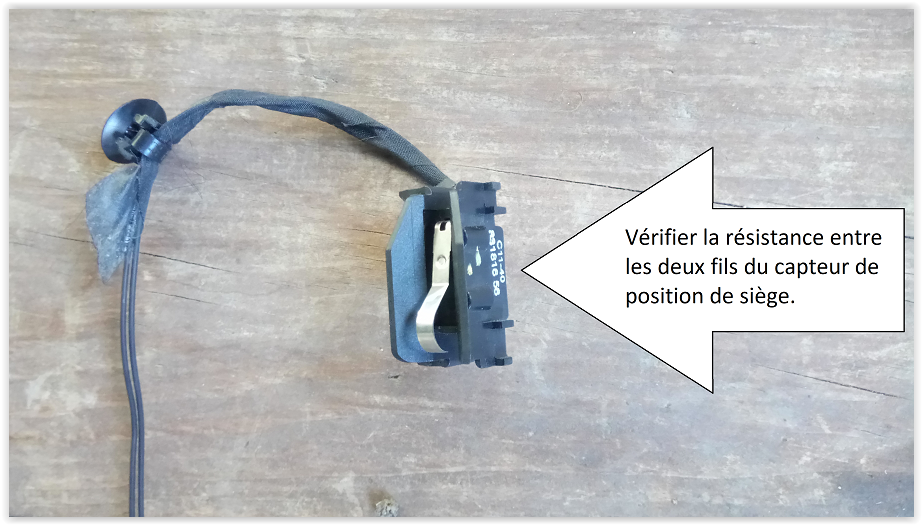MECANO Témoin airbags allumé. Défaut DTC80B7.